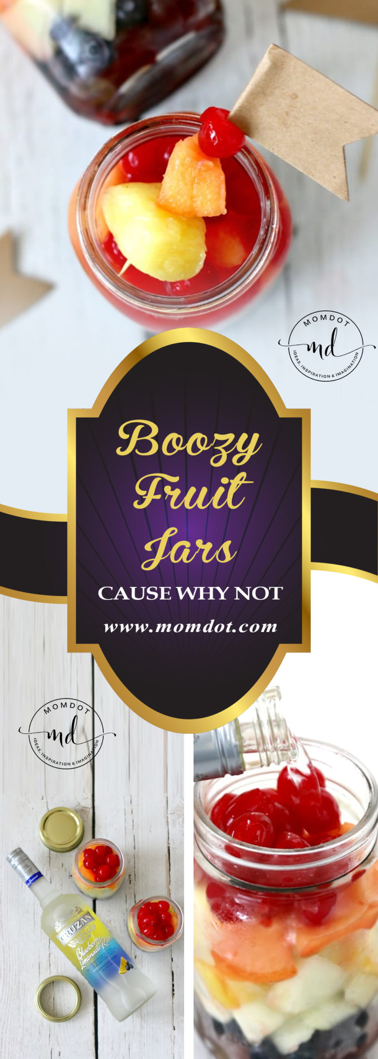 Boozy Fruit Jars...cause why not.