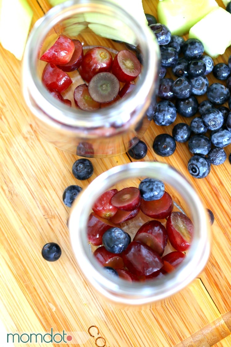 Boozy Fruit Jars: The best way to liven up an adult Friday night party. Pairs well with Cards of Humanity!