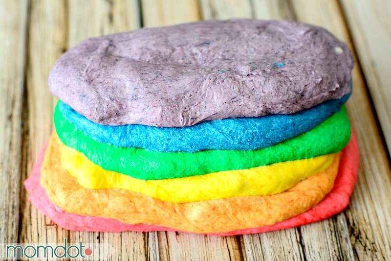 DIY Rainbow Bagel Recipe that will blow your kids mind in the morning. Create Melted Rainbow bagels with this easy to follow recipe tutorial right from your own kitchen . 