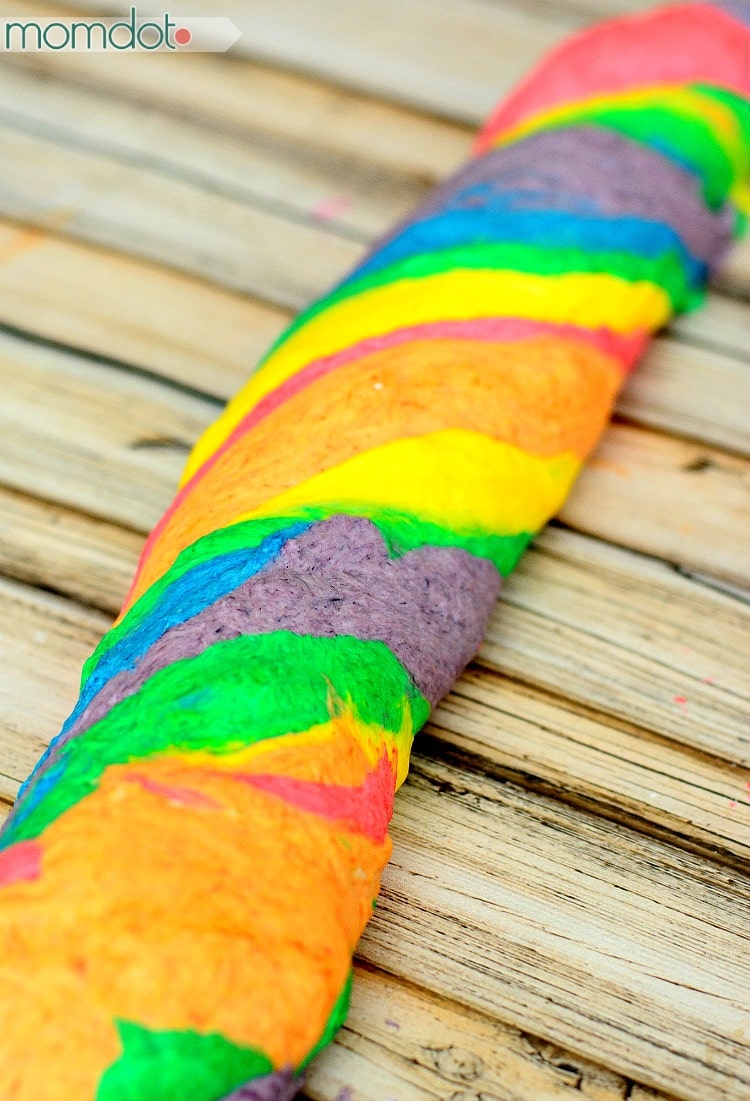 DIY Rainbow Bagel Recipe that will blow your kids mind in the morning. Create Melted Rainbow bagels with this easy to follow recipe tutorial right from your own kitchen . 