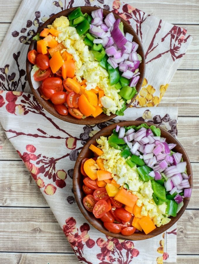 rainbow chef salad