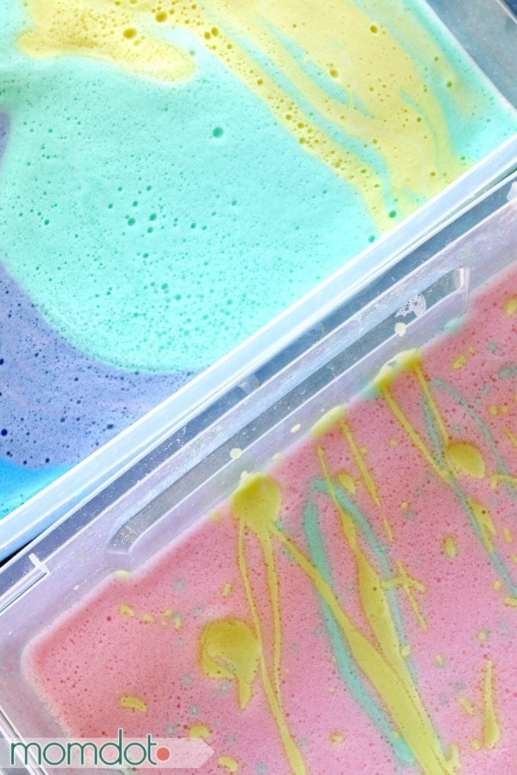 Rainbow Soap Foam Car Wash: Sensory Activity for Toddler and Kids, 3 minute solution for an hour of fun