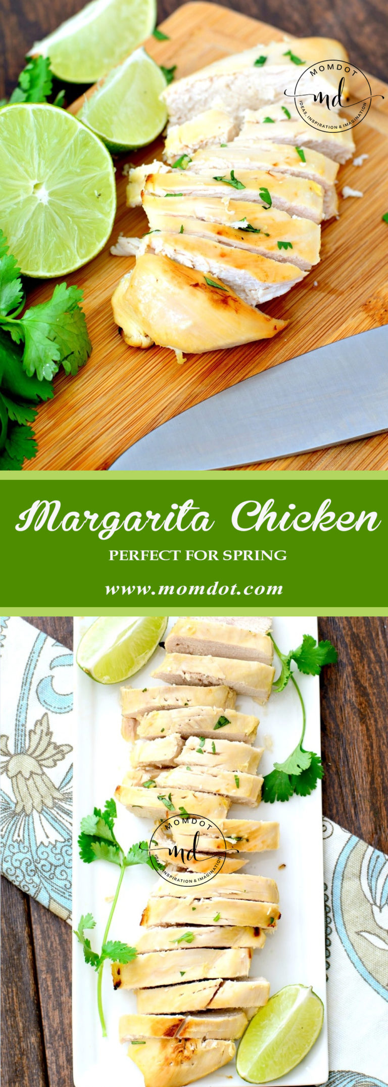 Margarita Chicken Recipe, perfect for spring