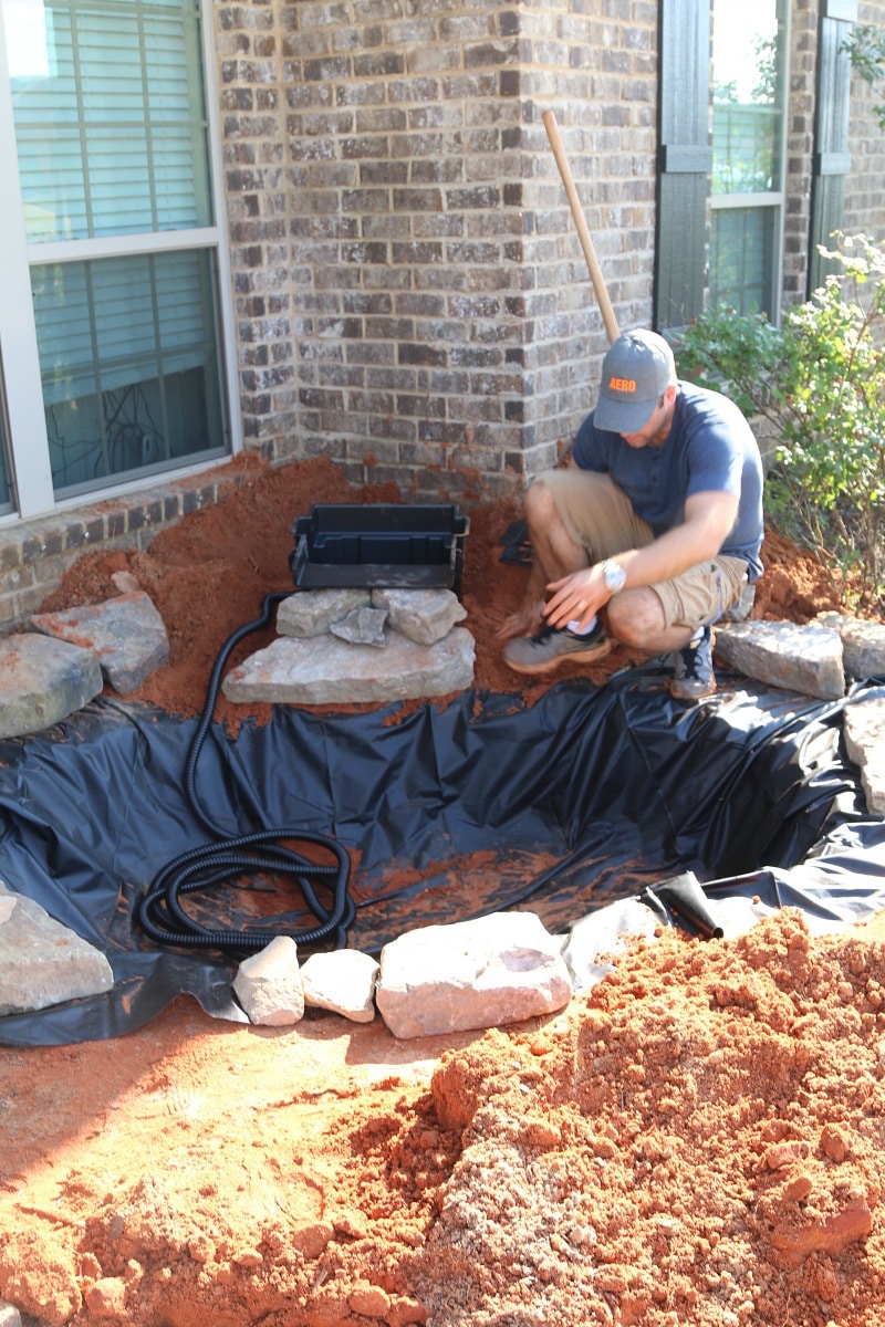 How to Build a Pond and Waterfall