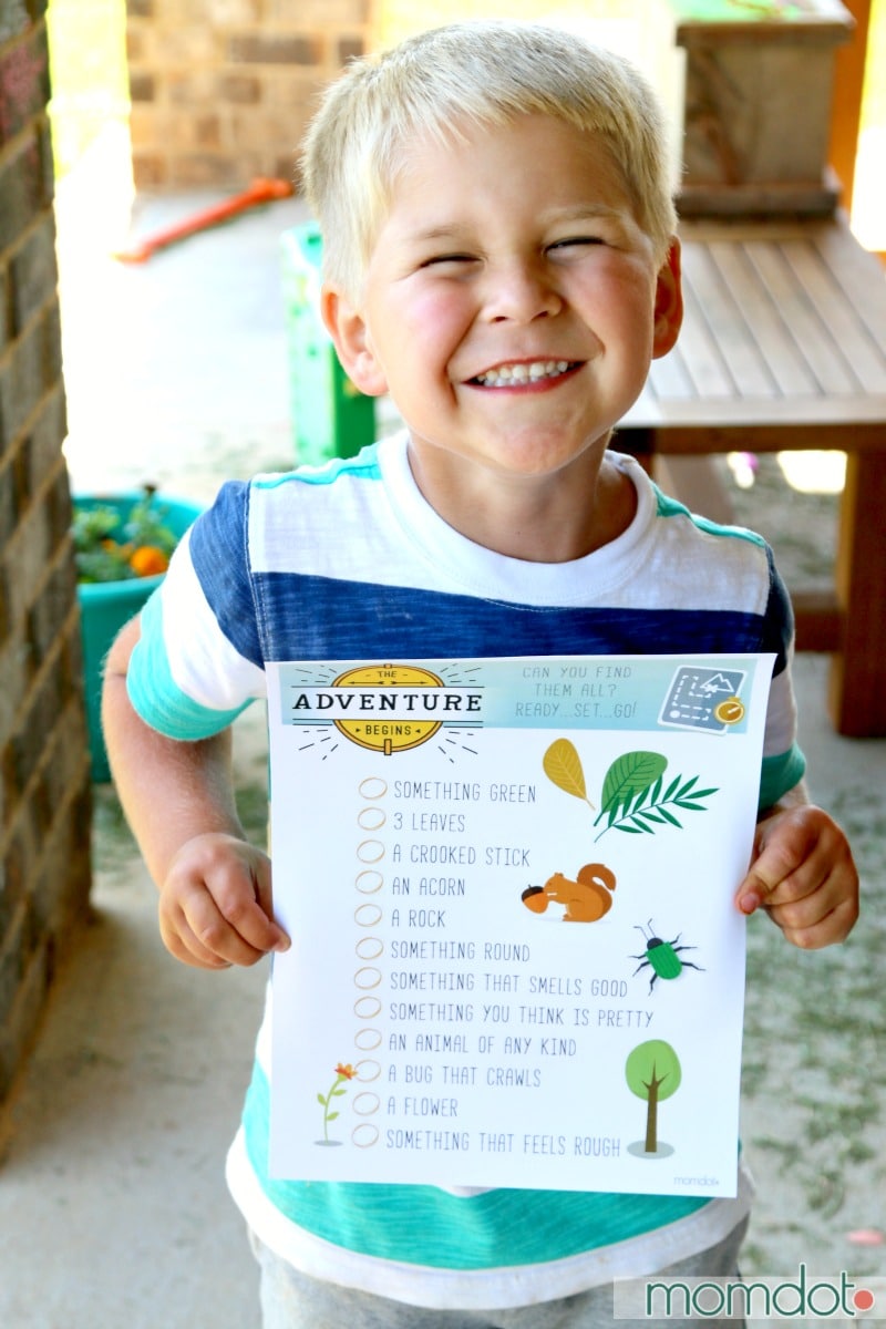 Scavenger Hunt Printable: Snag this free Scavenger Printable for your next summer adventure, perfect for camping or camp themed party and to keep the kids busy at any age!