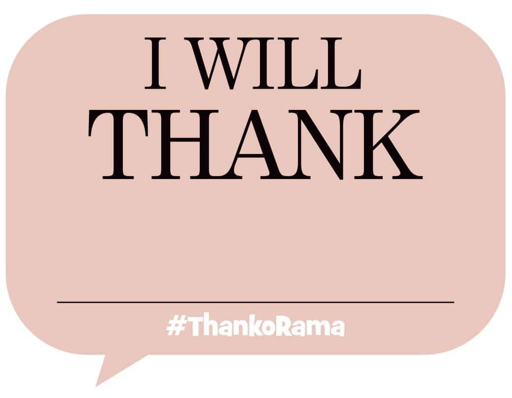 Help your kids learn to THANK someone in their lives. A perfect book for kids plus FREE Printable and inspiration on who to thank