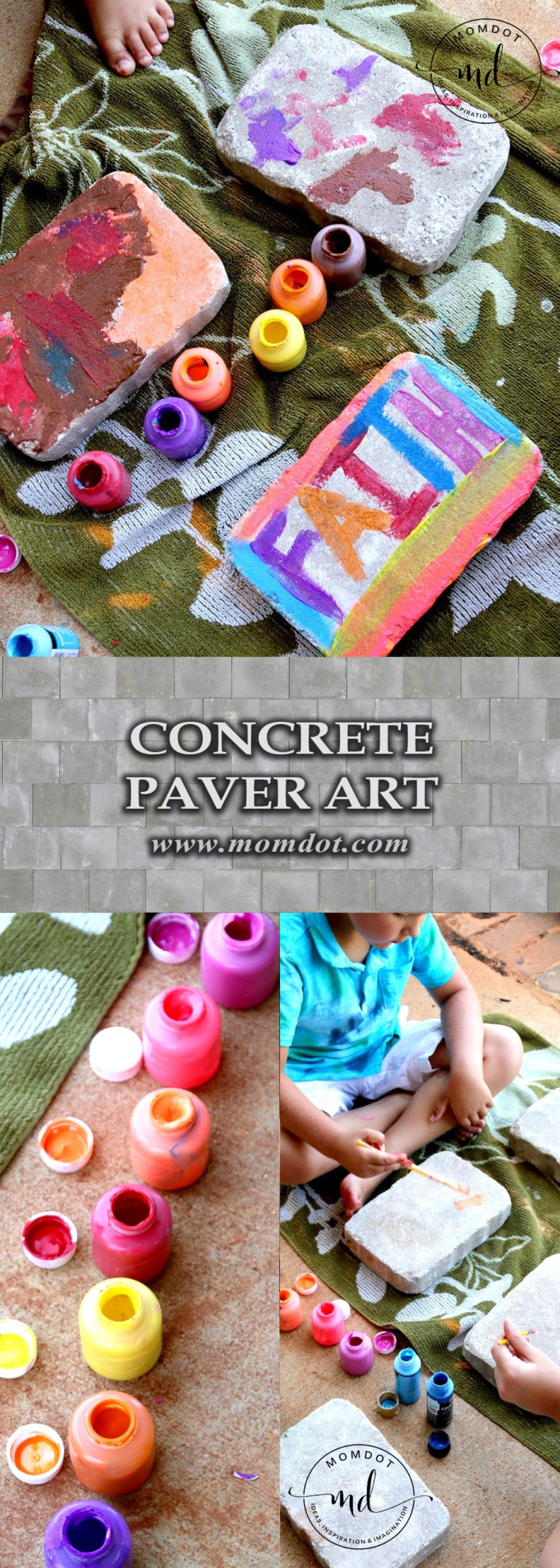 Concrete Paver Art