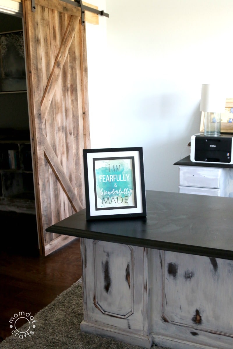 Free Printable for the Home : Water color quote decor , just print and frame, perfect for an office or bedroom 8x10