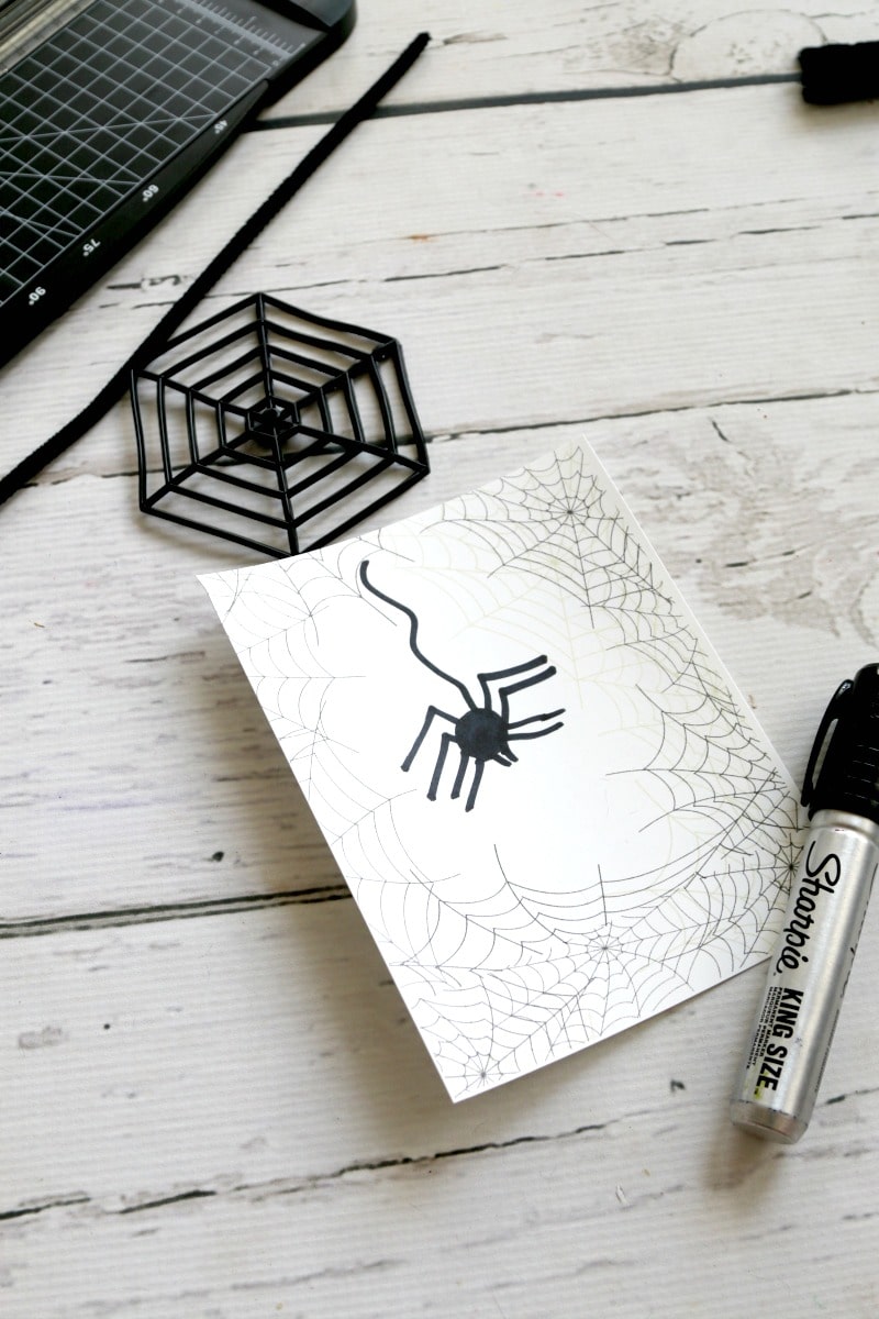 Kids Halloween Craft Idea: Free Spiderweb Template + Create a Spider Craft (Send Spidey Back to his home!