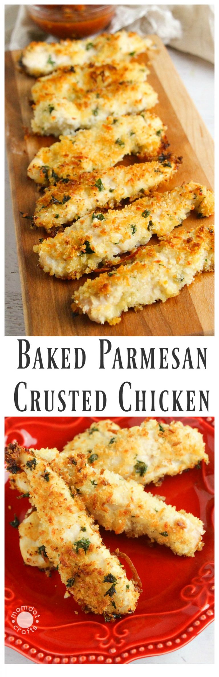Baked Parmesan Crusted Chicken Recipe