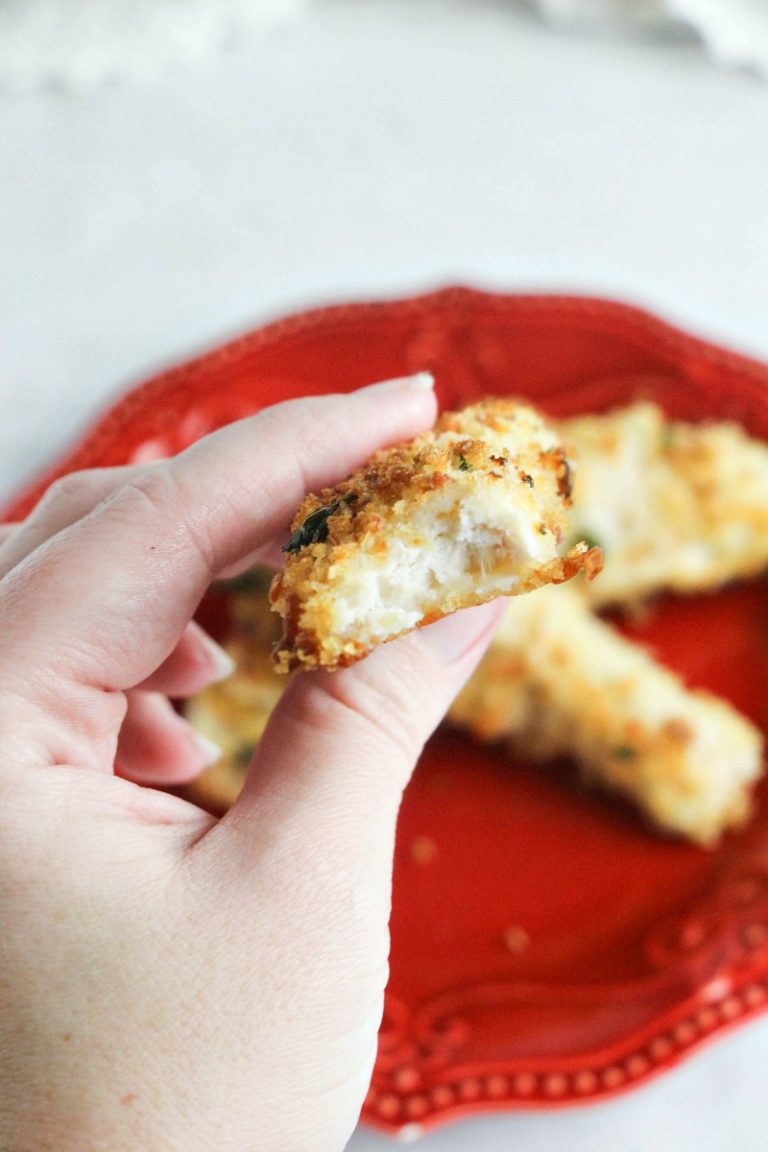 Baked Parmesan Crusted Chicken Recipe *Fabulous Finger Food* MomDot