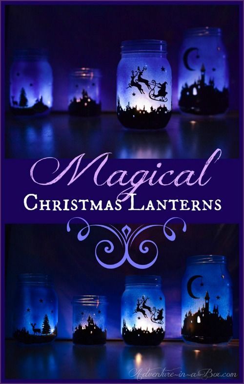 Magical Christmas Lanterns tutorial
