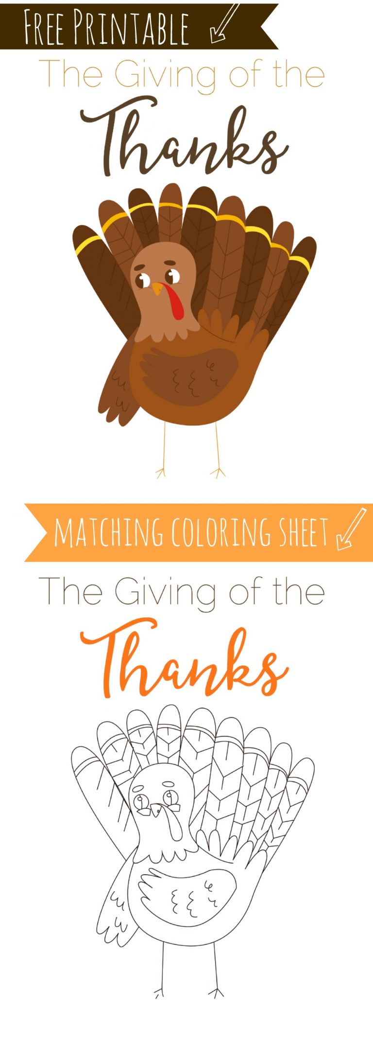 Thanksgiving Printable: Giving of the Thanks - Momdot.com