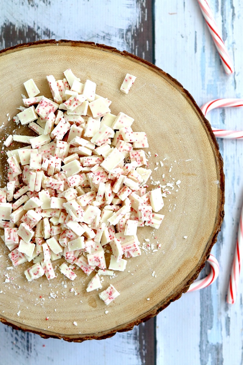 Peppermint Sugar Cookie Recipe, perfect for Christmas and with a Surprise ingredient that makes it EXTRA pepperminty!