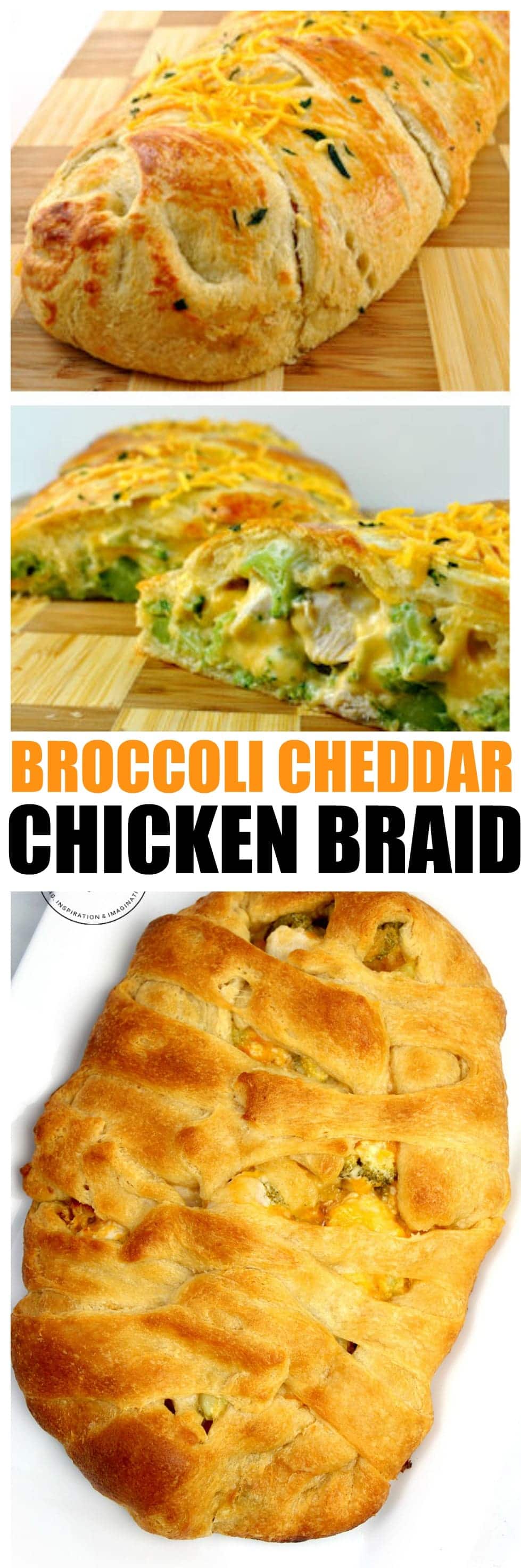 Broccoli Cheddar Chicken Braid with a Crescent Roll Braid is filling, delicious, and packs a hearty punch for a family meal everyone can rave about. Get recipe here