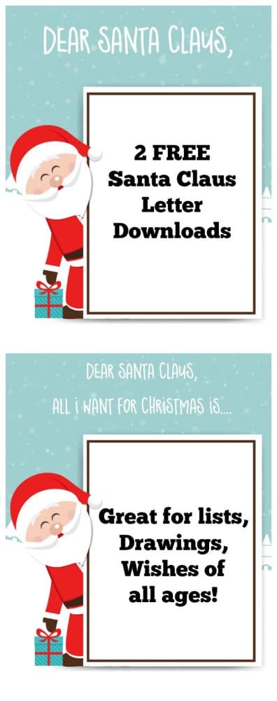 Santa Claus Letter: FREE PRINTABLE FOR KIDS - Momdot.com