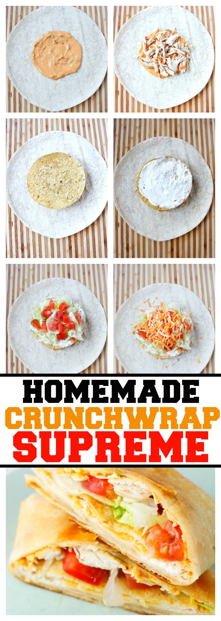 Homemade Crunchwrap Supreme Recipe