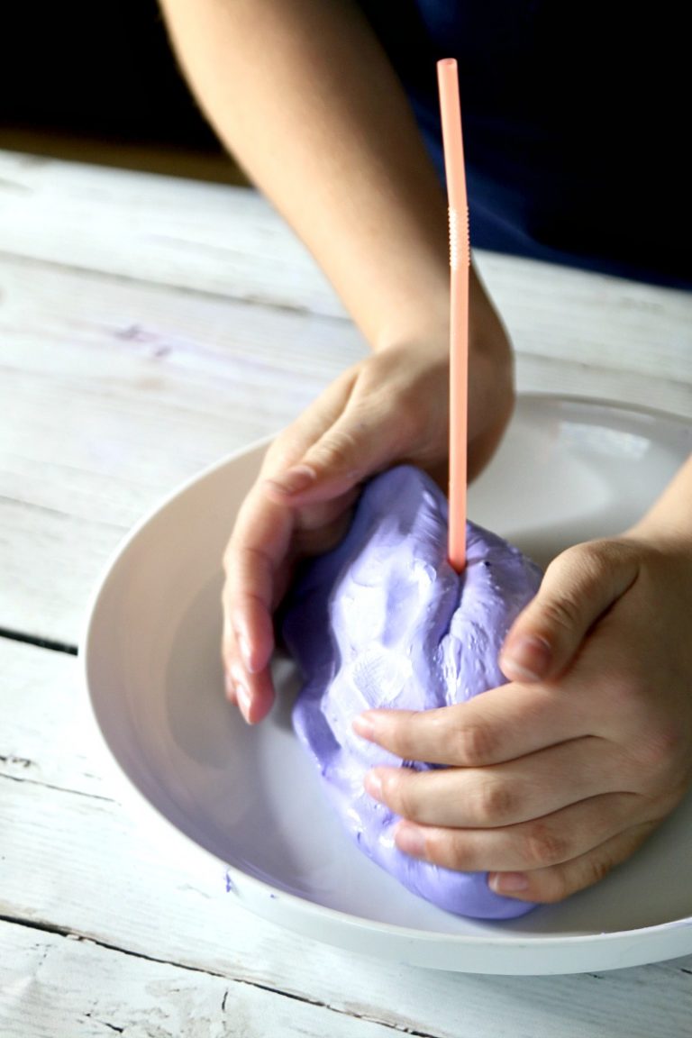 Make Bubble Slime Blow Slime Bubbles