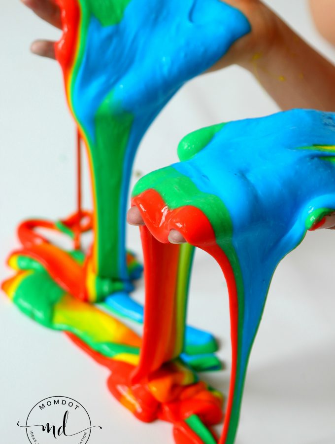 Slime Recipe for DIY rainbow slime: how to make multicolored homemade slime
