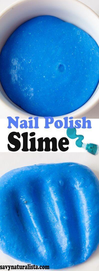 nail polish slime