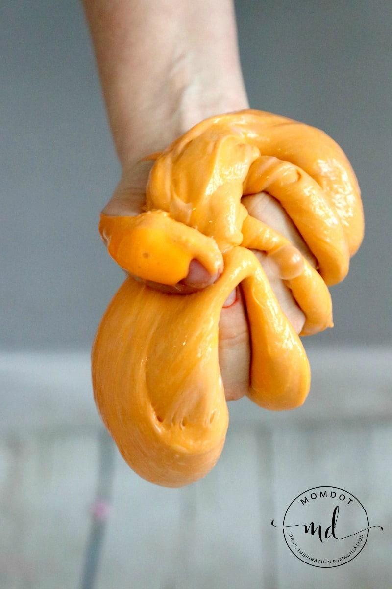 Confetti Slime, Homemade Slime recipe, sensory experiment perfect for birthday slime fun