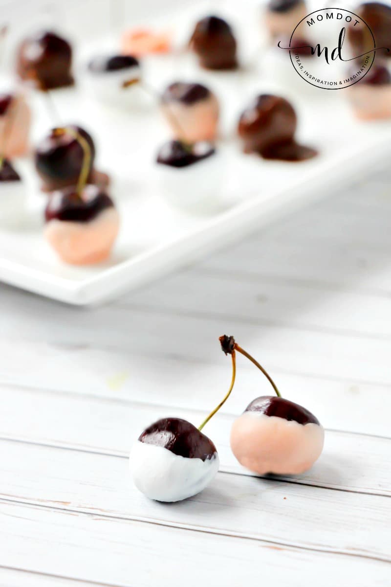 chocolate covered fresh cherries