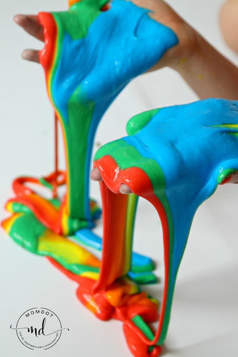 Slime Recipe for DIY rainbow slime: how to make multicolored homemade slime