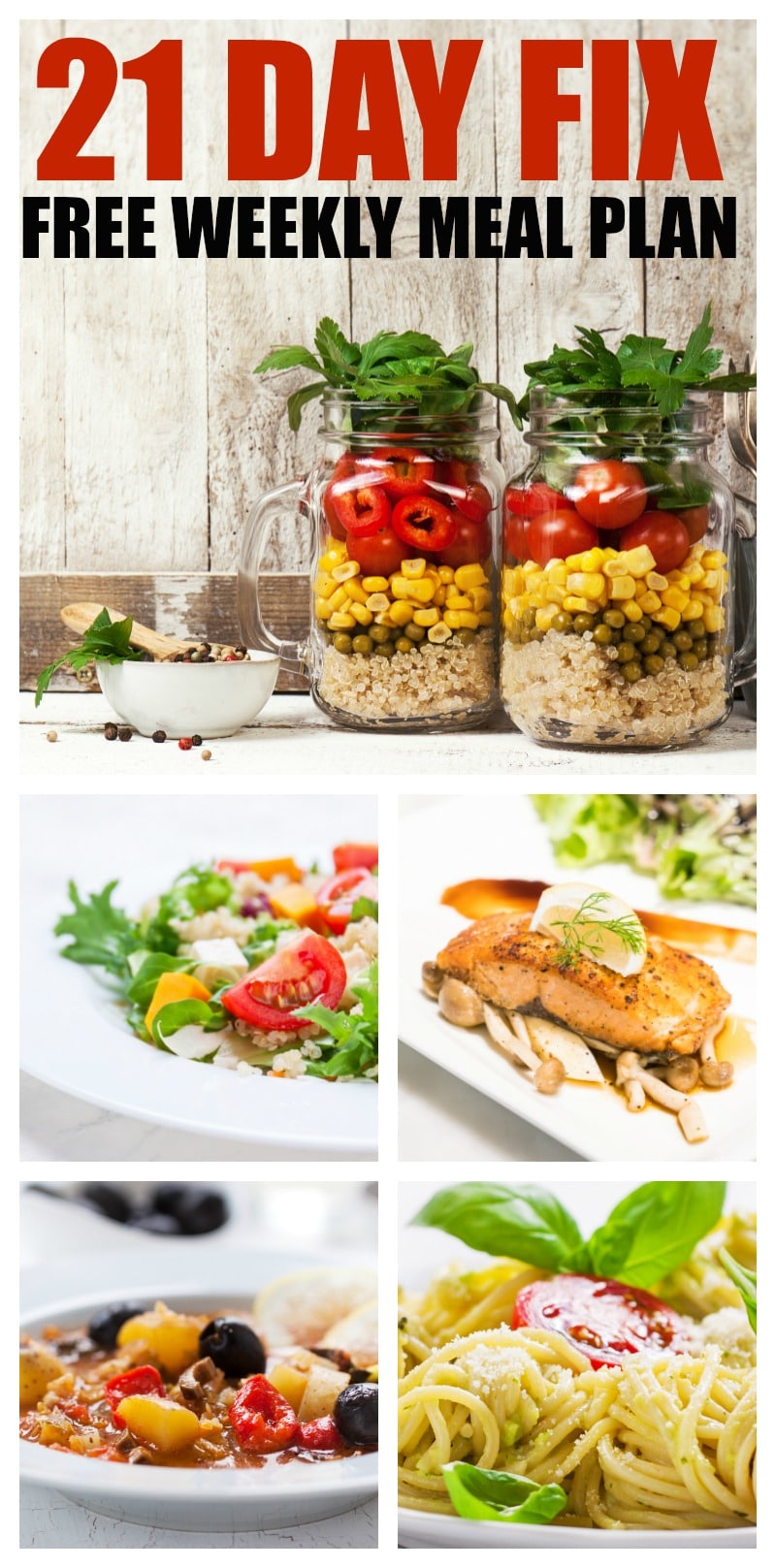 how to 21 day fix meal plan