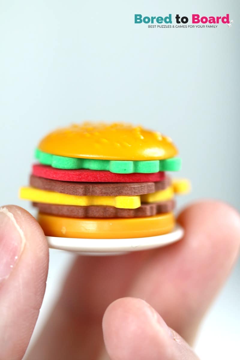 Burger Mania Board Game: (Cook without the mess!) 