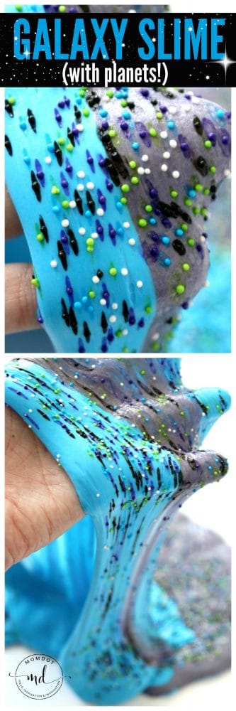 Galaxy Slime (With Magically Appearing Planets!) - Momdot.com