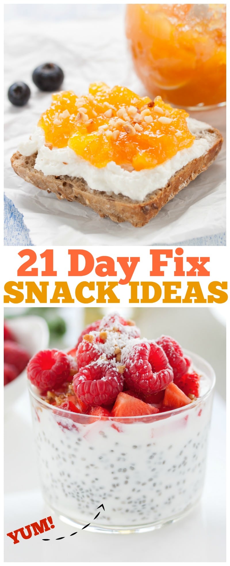 21-Day Fix Snack Recipes, Get a snack for Every work day of the month with these 20 21-day fix recipe ideas