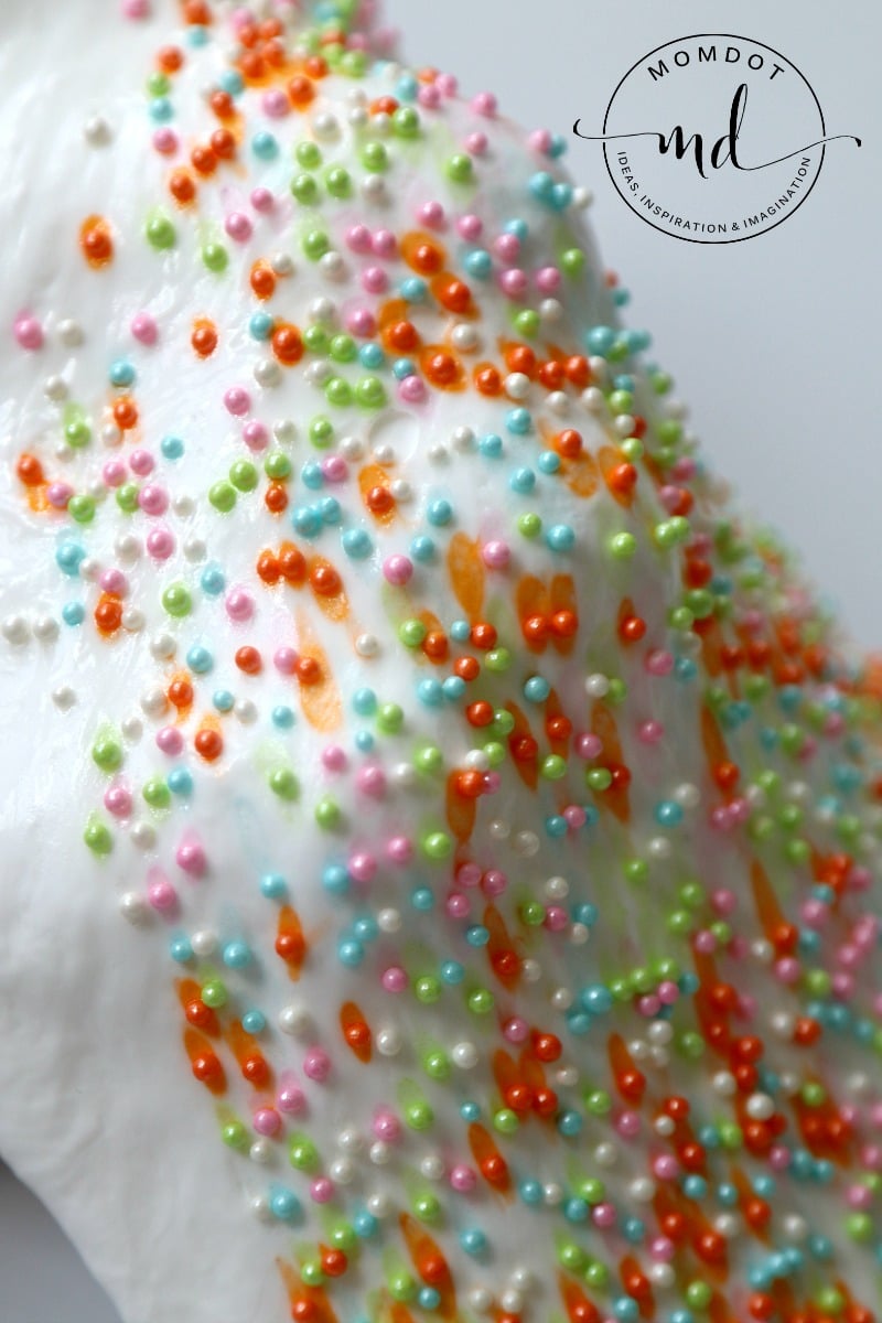 Sprinkle Slime - Explode with Rainbows in this Fluffy Sprinkle Slime DIY, Perfect slime every time recipe