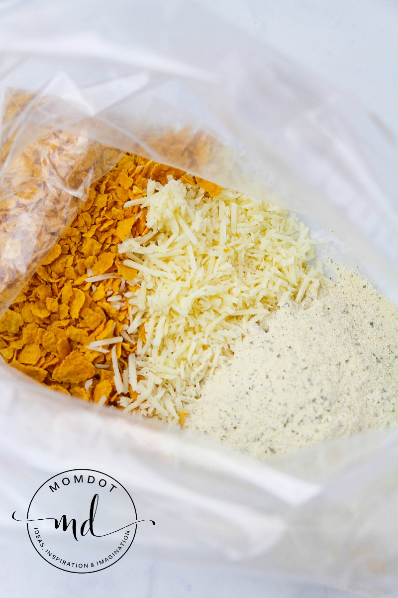 baked ranch chicken: Parmesan and Ranch are a perfect pairing for this anytime easy family friendly baked meal
