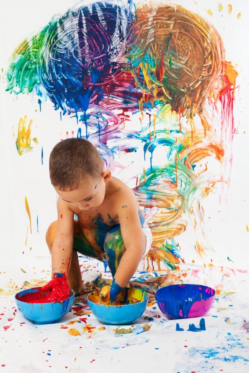 20 Rainy Day Crafts for Kids, toddlers get busy with creativity