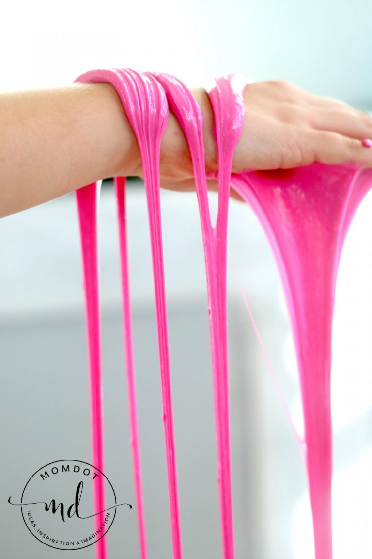 How to Make Slime (No Borax) - Momdot.com
