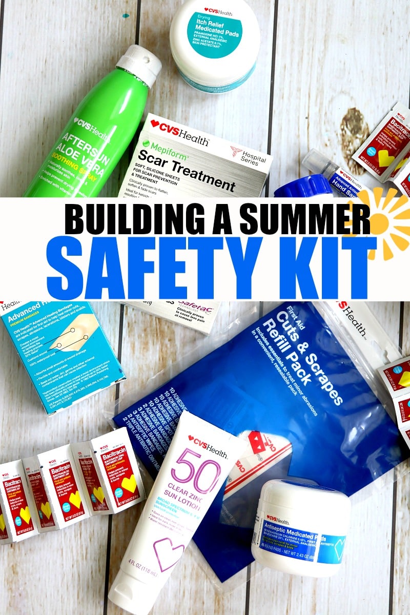 Building a Summer Safety kit to prep for every summer emergency