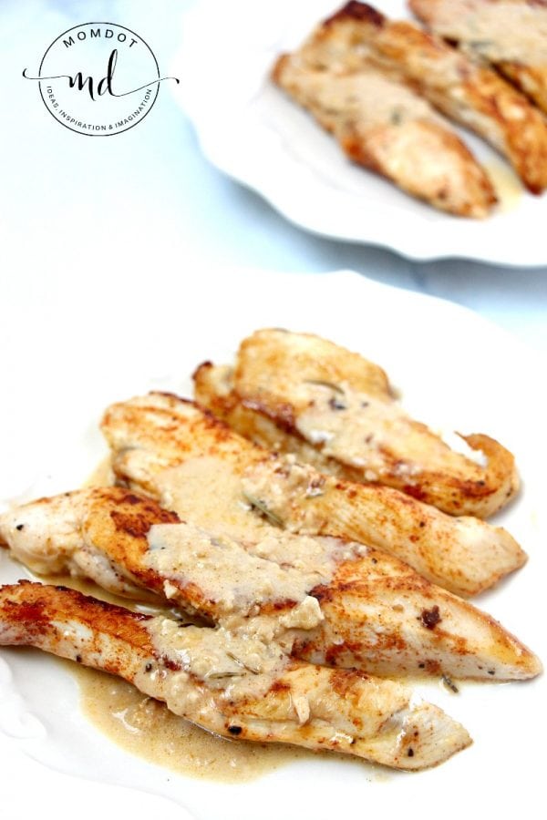 Lemon Butter Chicken Tenders A Fave Chicken Strip Recipe! MomDot