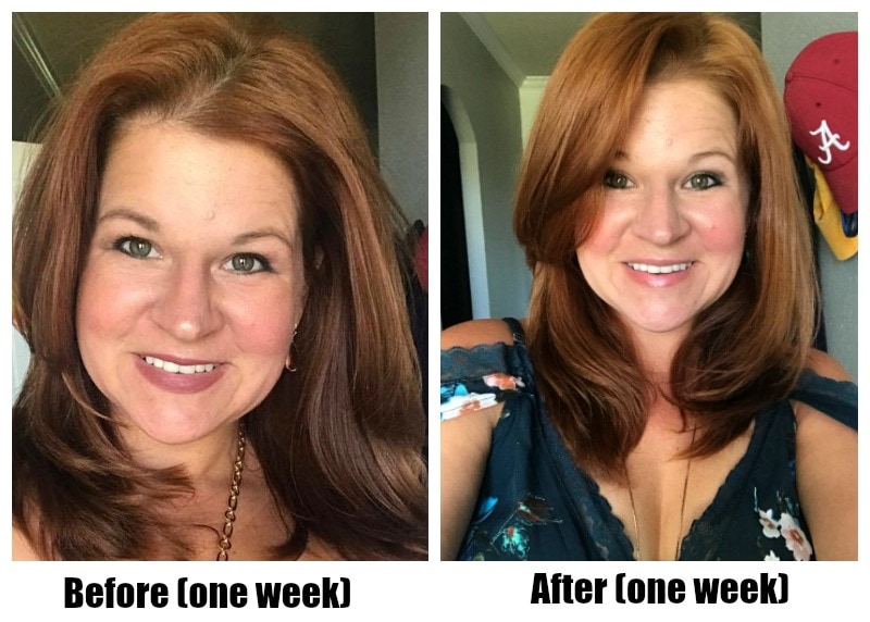 Olay Regenerist Micro-Sculpting Cream before and after