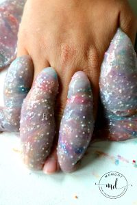 How to make Clear Slime Rainbow Explosion Recipe - Momdot.com