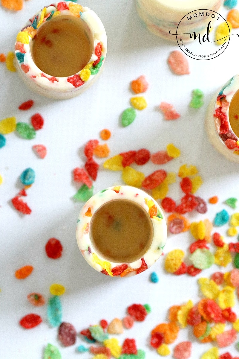 How to make Edible Dessert Cups perfect to fill for mousse, whipped cream, pudding, and cereal, Step by step with exact mold used