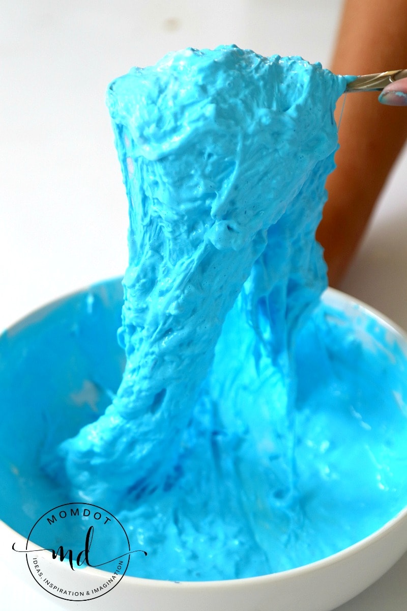 Fluffy Saline Solution Slime: How to make Fluffy Slime with Saline Solution step by step