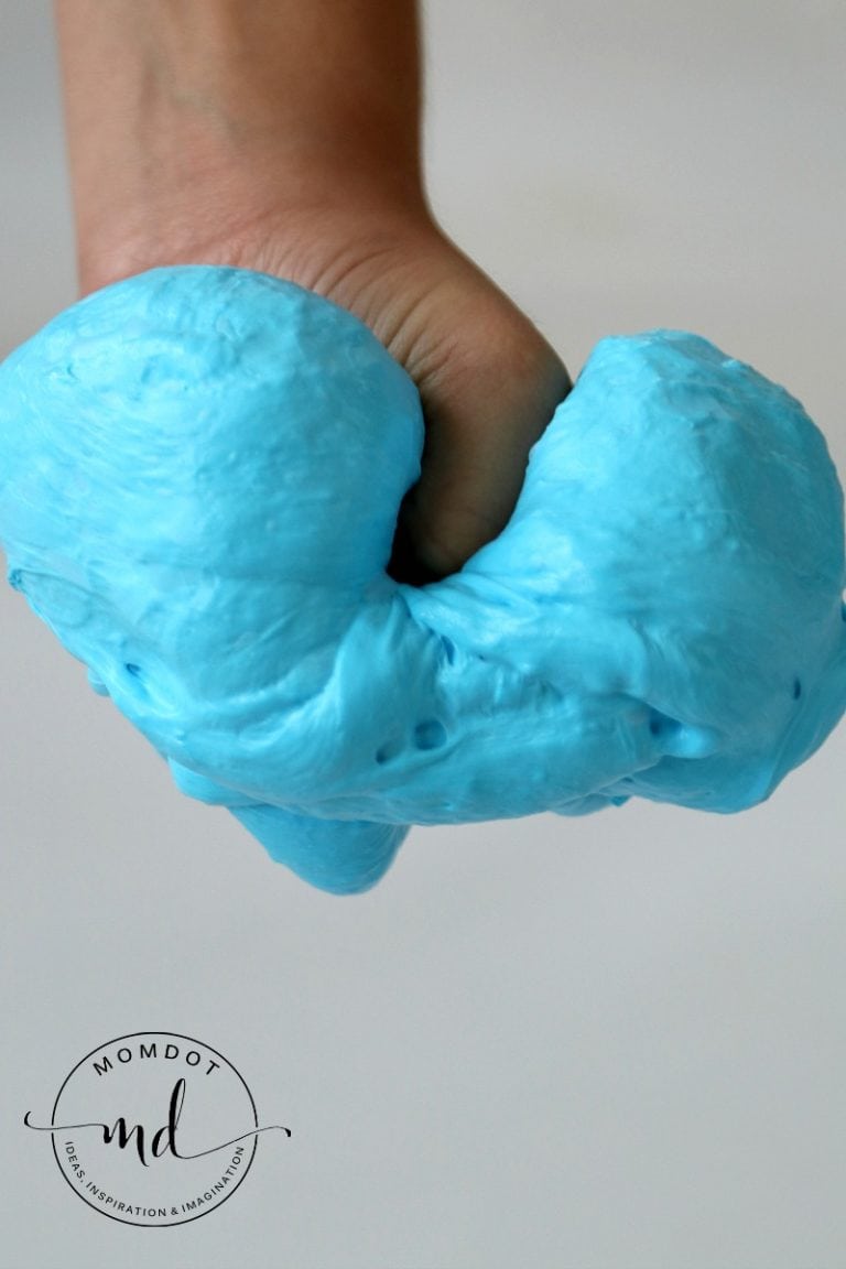 How to make Fluffy Slime with Saline Solution