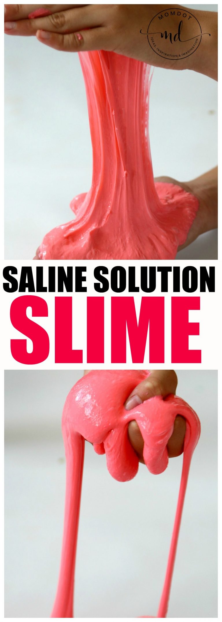 How to make Saline Solution Slime (Step By Step)