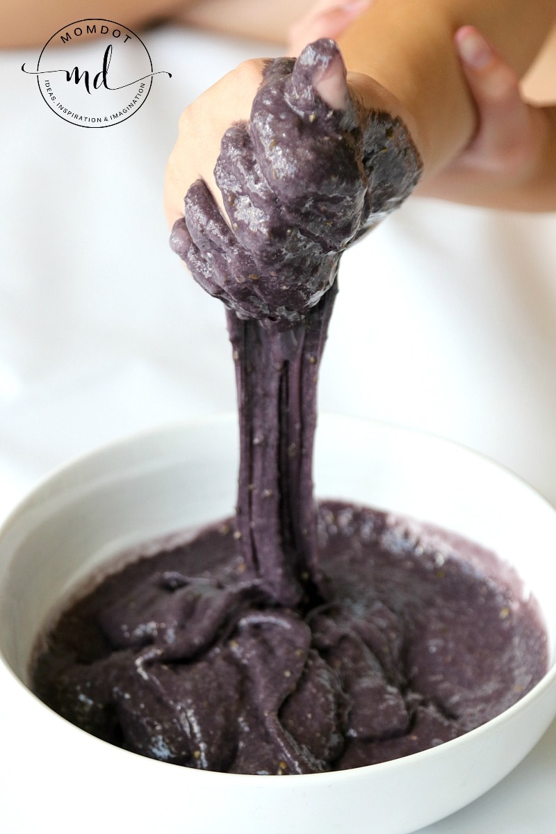 Disgusting Bat Poop Slime, Halloween Slime Recipe to gross out your friends with a secret ingredient 
