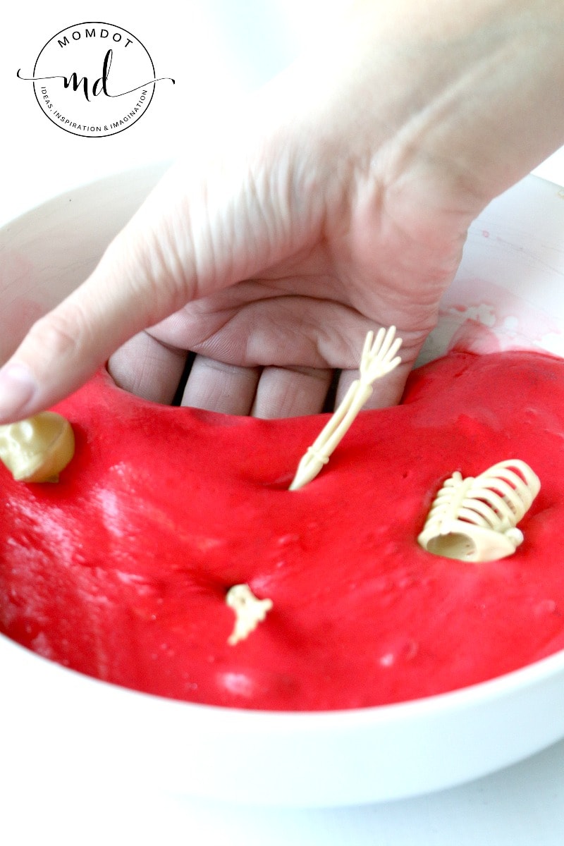 Red Blood Slime DIY | Zombie Slime | How to make Halloween Slime