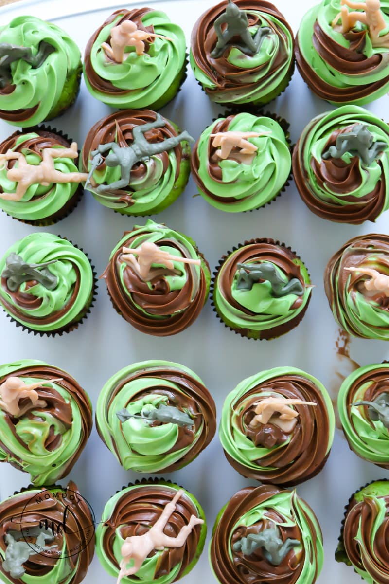 Call of Duty Cupcakes | Camouflage Cupcakes | Army Birthday Party