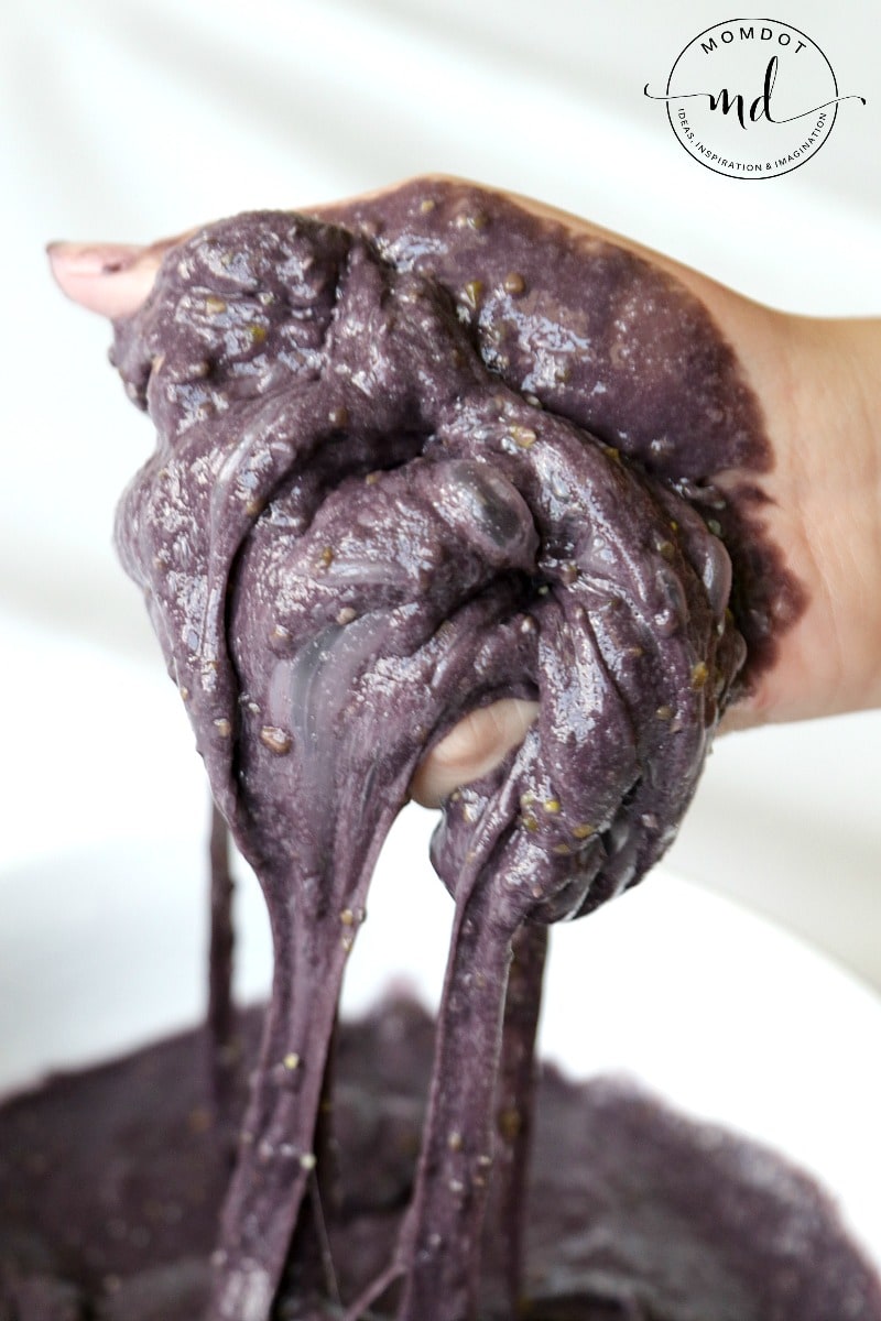 Disgusting Bat Poop Slime, Halloween Slime Recipe to gross out your friends with a secret ingredient 