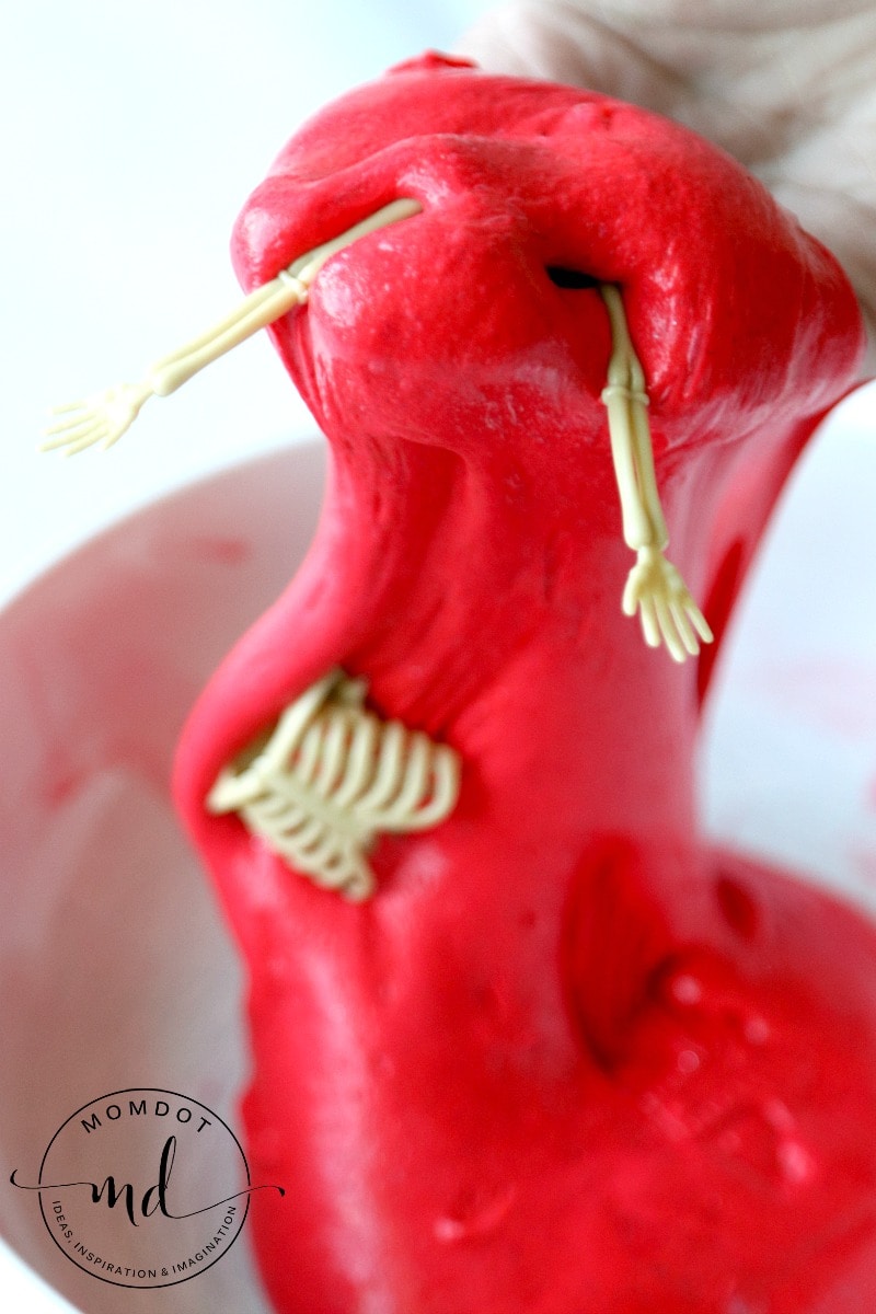 How to make Halloween Slime | Zombie Slime | Red Blood Slime DIY | 