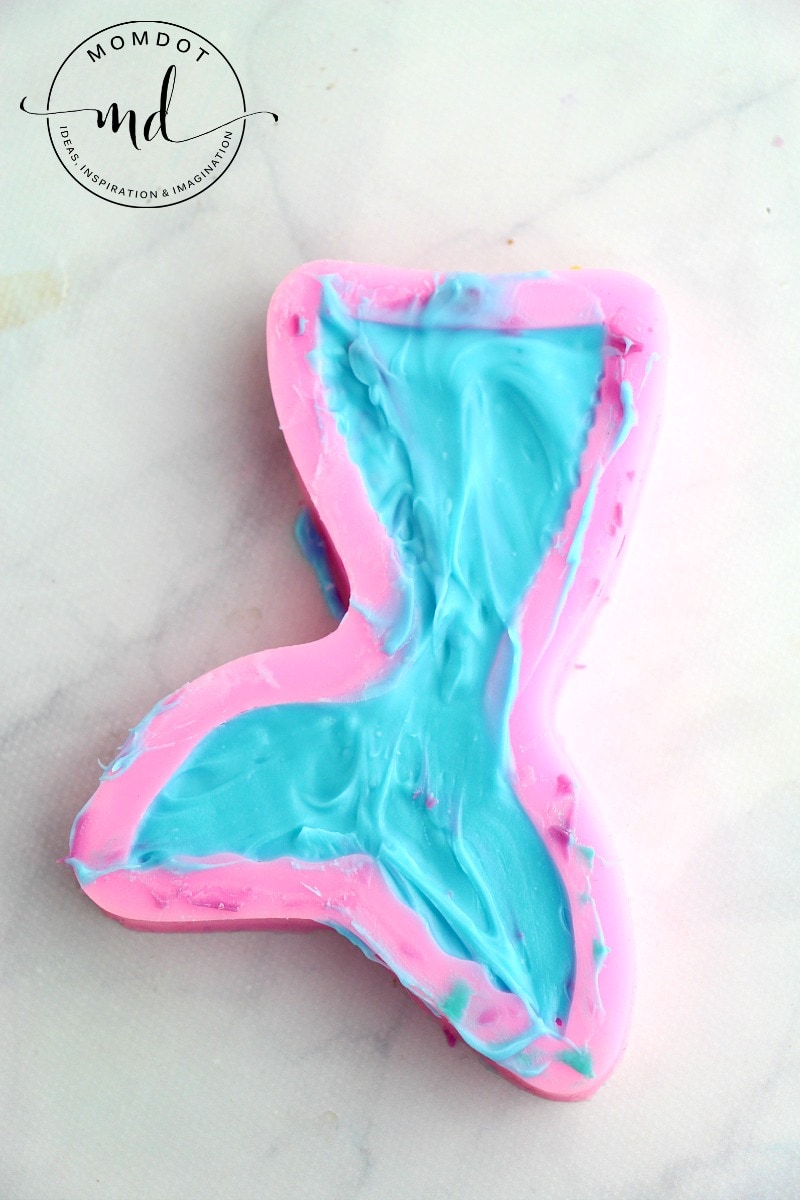 Mermaid Tail Cupcake Topper Tutorial 