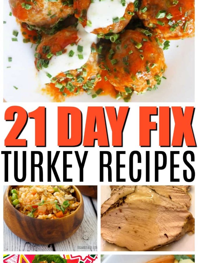 21 day fix turkey recipes